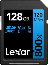 Buy Lexar,Lexar 128GB 800x SDXC UHS-I Memory Card, BLUE Series, 120MB/s Read, 45MB/s Write for DSLR, HD Camcorders - Gadcet UK | UK | London | Scotland | Wales| Near Me | Cheap | Pay In 3 | Flash Memory Cards