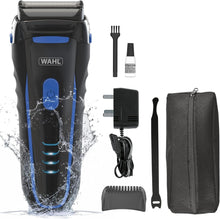 Buy WAHL,Wahl Clean and Close, Men’s Shaver, Electric Shavers for Men, Beard Shaving, Face Shaver, Flex Foil, Waterproof, Easy Clean, Rubber Grip, LED Power Display, Black and Blue - Gadcet UK | UK | London | Scotland | Wales| Near Me | Cheap | Pay In 3 | Shaving & Grooming