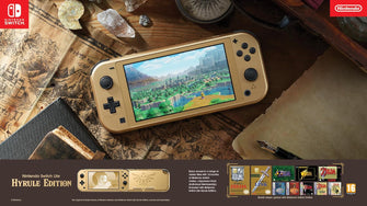 Nintendo Switch Lite Handheld Console - Hyrule Edition