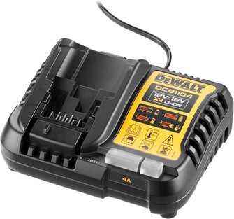 DEWALT DCB1104-GB 4Ah XR Battery Charger - Fast Charging for Power Tools