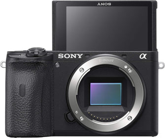 Sony Alpha 6600 - APS-C mirrorless camera (fast 0.02s autofocus, 5-axis optical image stabilization in the housing)