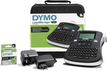 Dymo LabelManager 210D Handheld Label Maker Kit – QWERTY Keyboard, Includes 12mm Black on White D1 Label & Carrying Case