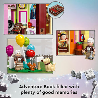 Buy LEGO,LEGO 43217 Disney and Pixar ‘Up’ House Buildable Toy with Balloons, Carl, Russell and Dug Figures, Collectible Model Set, Disney's 100th Anniversary Series, Iconic Gift Idea - Gadcet UK | UK | London | Scotland | Wales| Near Me | Cheap | Pay In 3 | Toys & Games