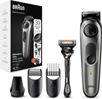 Buy Braun,Braun Men's Beard Trimmer Series 5 & Hair Clippers with Gillette Fusion5 ProGlide Razor, 39 Length Settings, UK 2 Pin Plug, BT5260, Black/Silver - Gadcet UK | UK | London | Scotland | Wales| Near Me | Cheap | Pay In 3 | Shaver & Trimmer