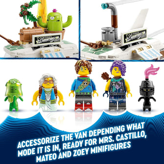 Buy LEGO,LEGO 71456 DREAMZzz Mrs. Castillo's Turtle Van Set, Build a Toy Camper Vehicle from the TV Show in 2 Ways, With Mateo, Zoey and Z-Blob Characters, Toys for Kids, Boys, Girls Aged 7+ - Gadcet UK | UK | London | Scotland | Wales| Ireland | Near Me | Cheap | Pay In 3 | Toys