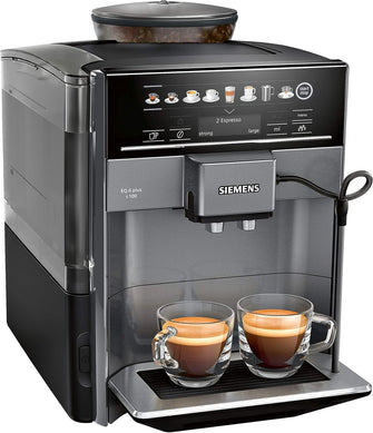 Siemens EQ6 TE651209GB Bean-to-Cup Coffee Machine Titanium