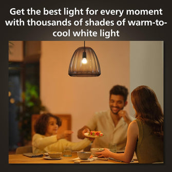 Buy Philips Hue,Philips Hue White Ambiance Luster Smart LED Light Bulb 1 Pack [E14 Edison Screw] for Indoor Home Lighting, Livingroom, Bedroom - Gadcet UK | UK | London | Scotland | Wales| Near Me | Cheap | Pay In 3 | Lighting Accessories