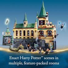 LEGO Harry Potter Hogwarts Chamber of Secrets Castle – The Great Hall, 20th Anniversary Model, Collectible Golden Minifigure, Wizarding World Gift for Kids, Boys & Girls – Model 76389