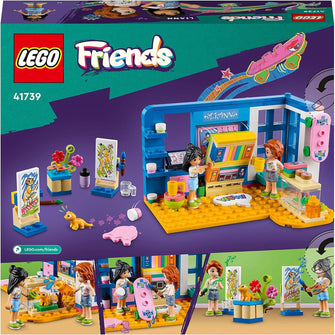 Buy LEGO,LEGO 41739 Friends Liann's Room, Art-Themed Bedroom Playset with Pet Gecko, Liann & Autumn Mini-Dolls, Collectible Toy for Kids, Girls and Boys Aged 6 Plus, Small Gift Idea, 2023 Characters - Gadcet UK | UK | London | Scotland | Wales| Ireland | Near Me | Cheap | Pay In 3 | Toys & Games