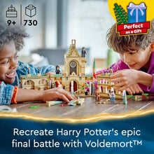 LEGO Harry Potter The Battle of Hogwarts (76415) – Castle Toy Set with Molly Weasley, Bellatrix Lestrange, Voldemort Minifigures & Sword of Gryffindor, Gift for Kids