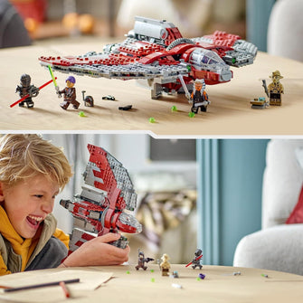 Buy LEGO,LEGO Star Wars Ahsoka Tano's T-6 Jedi Shuttle Set 75362 - Gadcet UK | UK | London | Scotland | Wales| Ireland | Near Me | Cheap | Pay In 3 | Toys & Games