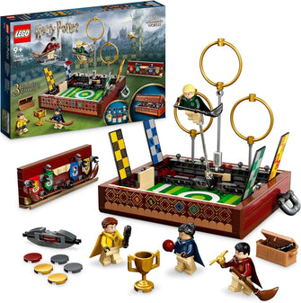 Buy LEGO,LEGO 76416 Harry Potter Quidditch Trunk, Play 3 Different Quidditch Games, Solo or 2-Player Game Set with Draco Malfoy, Cedric Diggory, Cho Chang Minifigures and Golden Snitch, Portable Travel Toy - Gadcet UK | UK | London | Scotland | Wales| Ireland | Near Me | Cheap | Pay In 3 | Toys
