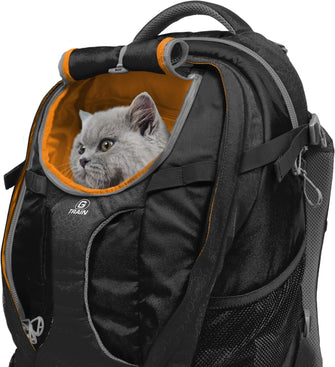 Buy Kurgo,Kurgo G-Train Pack, Carrier Backpack for Small Dogs and Cats, Ideal for Hiking or Travel, Waterproof Bottom, Black - Gadcet UK | UK | London | Scotland | Wales| Ireland | Near Me | Cheap | Pay In 3 | Apparel & Accessories