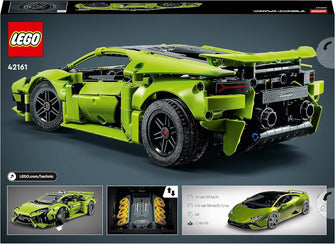 LEGO Technic Lamborghini Huracán Tecnica Toy Car Model Kit – Racing Car Building Set for 9+ Year Old Kids, Boys, Girls & Motorsport Fans – Model 42161