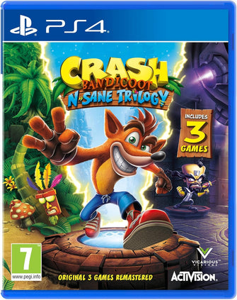 Buy PlayStation 4,Crash Bandicoot N. Sane Trilogy (PS4) - Gadcet UK | UK | London | Scotland | Wales| Ireland | Near Me | Cheap | Pay In 3 | playstation 4