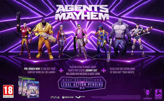 Buy PS4,Agents of Mayhem: Day One Edition (PS4) - Gadcet UK | UK | London | Scotland | Wales| Ireland | Near Me | Cheap | Pay In 3 | Video Game Software