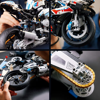 LEGO Technic BMW M 1000 RR Motorbike Model Kit for Adults, Build and Display Motorcycle Set with Authentic Features, Vehicle Gift Idea for Men, Women, Him