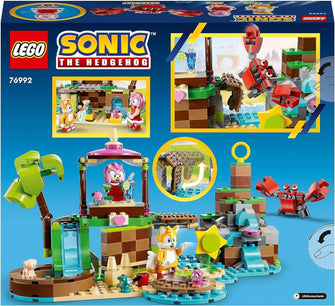 Buy LEGO,LEGO 76992 Sonic the Hedgehog Amy's Animal Rescue Island Playset, Buildable Toy with 6 Characters including Amy & Tails Figures, Gifts for Kids, Boys & Girls 7 Plus Years Old - Gadcet UK | UK | London | Scotland | Wales| Ireland | Near Me | Cheap | Pay In 3 | Toys & Games