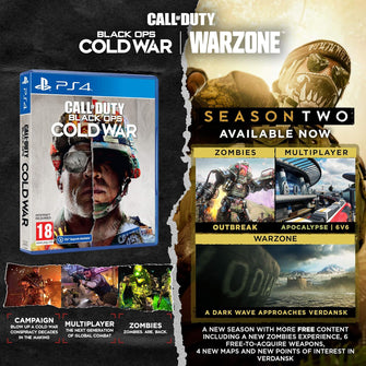 Call of Duty: Black Ops Cold War (No DLC) For Ps4