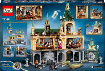 LEGO Harry Potter Hogwarts Chamber of Secrets Castle – The Great Hall, 20th Anniversary Model, Collectible Golden Minifigure, Wizarding World Gift for Kids, Boys & Girls – Model 76389