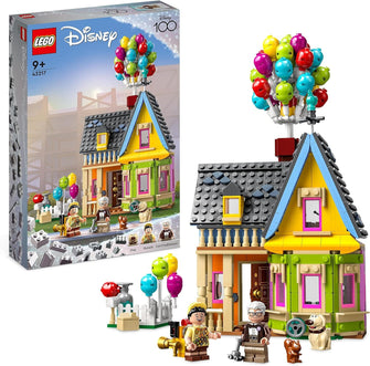 Buy LEGO,LEGO 43217 Disney and Pixar ‘Up’ House Buildable Toy with Balloons, Carl, Russell and Dug Figures, Collectible Model Set, Disney's 100th Anniversary Series, Iconic Gift Idea - Gadcet UK | UK | London | Scotland | Wales| Near Me | Cheap | Pay In 3 | Toys & Games