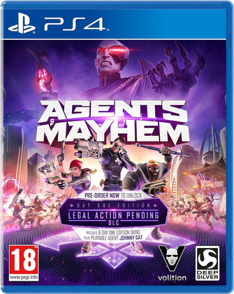 Buy PS4,Agents of Mayhem: Day One Edition (PS4) - Gadcet UK | UK | London | Scotland | Wales| Ireland | Near Me | Cheap | Pay In 3 | Video Game Software