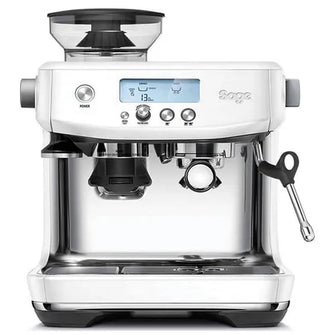 Sage Barista Pro Coffee Machine - Sea Salt, Espresso Maker with Grinder and Steam Wand