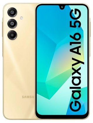 Samsung Galaxy A16 5G 8GB 256GB Gold SIM-Free Unlocked Smartphone