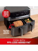 Tefal Easy Fry XXL Dual Air Fryer, Coal Grey - 11L