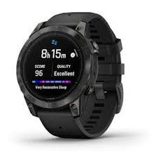 Garmin Epix Pro (Gen 2) Sapphire Edition Smartwatch – 47mm, Carbon Gray/Black with Silicone Band