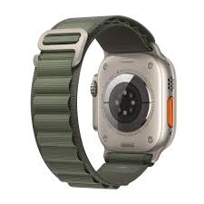 Apple Watch Ultra (GPS + Cellular, 49mm) - Titanium Case with Green Loop