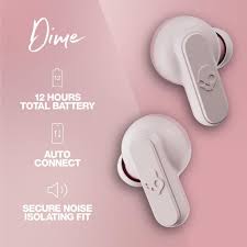 Skullcandy Dime Wireless Earbuds (Dusty Pink)