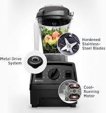 Vitamix E310 Explorian Blender - Stainless Steel, Black