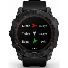 Garmin Fenix 7X Sapphire Solar HRM GPS Multisport Watch Black