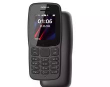 Nokia 106 Mobile Phone Dual SIM Black Unlocked