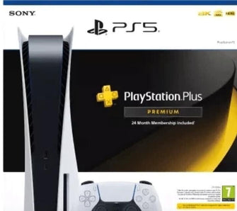 Buy Sony,Sony PS5 Disc Console + PlayStation Plus Premium 24 Month Subscription - Gadcet UK | UK | London | Scotland | Wales| Near Me | Cheap | Pay In 3 | Video Game Consoles