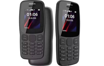 Nokia 106 Mobile Phone Dual SIM Black Unlocked