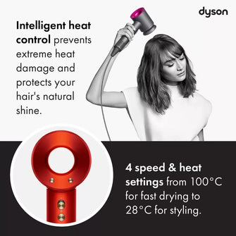 Dyson Supersonic HD07 Hair Dryer Topaz Orange