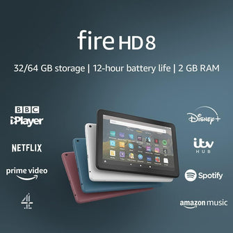 Buy Amazon,Amazon Fire HD 8 Tablet - 8 inch (8th Gen) 16GB | WI-FI | 2018 Model with Alexa - Black - Gadcet UK | UK | London | Scotland | Wales| Ireland | Near Me | Cheap | Pay In 3 | Tablet Computers