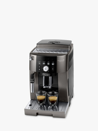 Buy Delonghi,DELONGHI Magnifica S ECAM250.33.TB Bean to Cup Coffee Machine - Titanium Black - Gadcet UK | UK | London | Scotland | Wales| Ireland | Near Me | Cheap | Pay In 3 | Coffee Makers & Espresso Machines