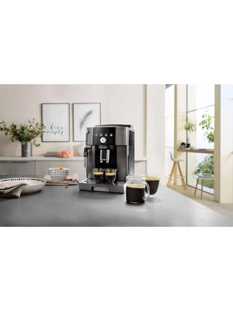 Buy Delonghi,DELONGHI Magnifica S ECAM250.33.TB Bean to Cup Coffee Machine - Titanium Black - Gadcet UK | UK | London | Scotland | Wales| Ireland | Near Me | Cheap | Pay In 3 | Coffee Makers & Espresso Machines