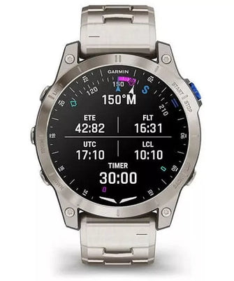 Garmin D2 Mach 1 Pro Aviator Smartwatch - GPS Moving Map, Aviation Weather, Health & Wellness Features, AMOLED Display, Built-in Flashlight