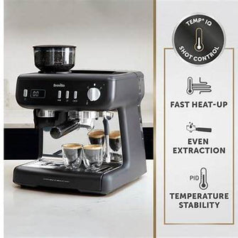 BREVILLE VCF152 Barista Max+ Bean to Cup Coffee Machine - Black