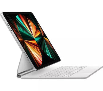 Apple,Apple iPad Pro 12.9" (5th gen) A2480 Magic Keyboard - White - Gadcet.com