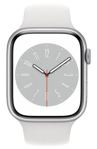 Apple,Apple Watch Series 8 GPS 41mm Alu Case/White Sport Band - MP6K3B/A - Gadcet.com