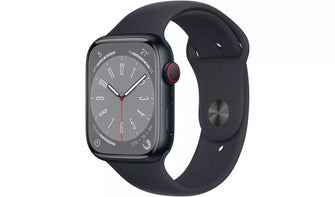 Apple,Apple Watch Series 8 Cellular 45mm Alu Case/Midnight Sport Band - Gadcet.com