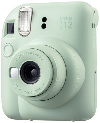 FUJIFILM,Fujifilm Instax Mini 12 Instant Film Camera - Mint Green - Gadcet.com