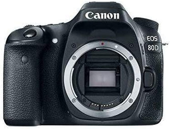 Canon EOS 80D Body Only Digital SLR Camera 24.2 MP Camera - Black