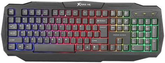 Buy XTRIKE,XTRIKE ME CM-406 Pack Gaming Spanish QWERTY Keyboard with 104 Keys with Membrane System, Optical Mouse 4 Buttons with DPI Selector, Stereo Headphones with Microphone and Mat - Gadcet.com | UK | London | Scotland | Wales| Ireland | Near Me | Cheap | Pay In 3 | Keyboards