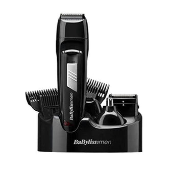 Babyliss,BaByliss For Men 8-in-1 Titanium Multi Mens All Over Grooming Kit Rechargeable Cordless Black - Gadcet.com